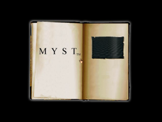 Myst title screen for Playstation